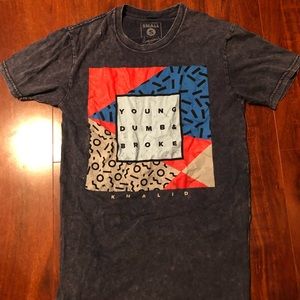 Khalid tour washed tee.